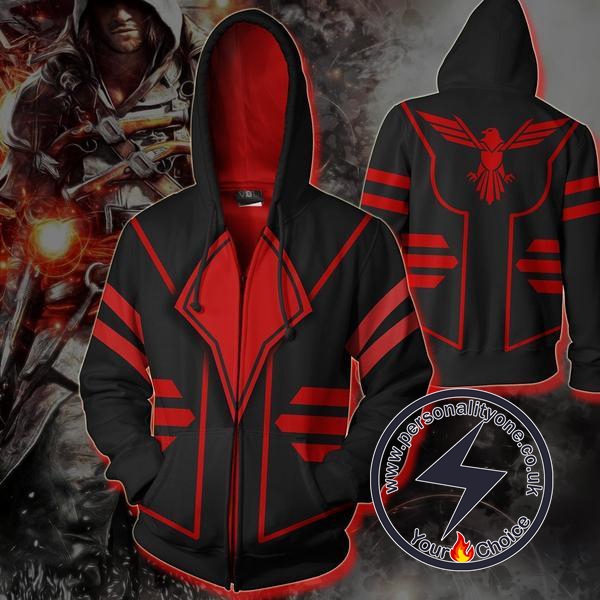 Assassin - Assassin ZipUp 3D - Assassin Hoodies Jackets